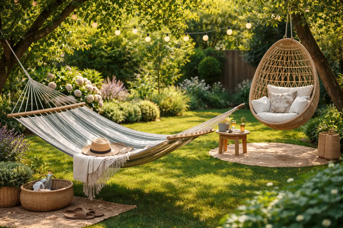 Quels sont les meilleurs hamacs et fauteuils suspendus pour se détendre dans son jardin