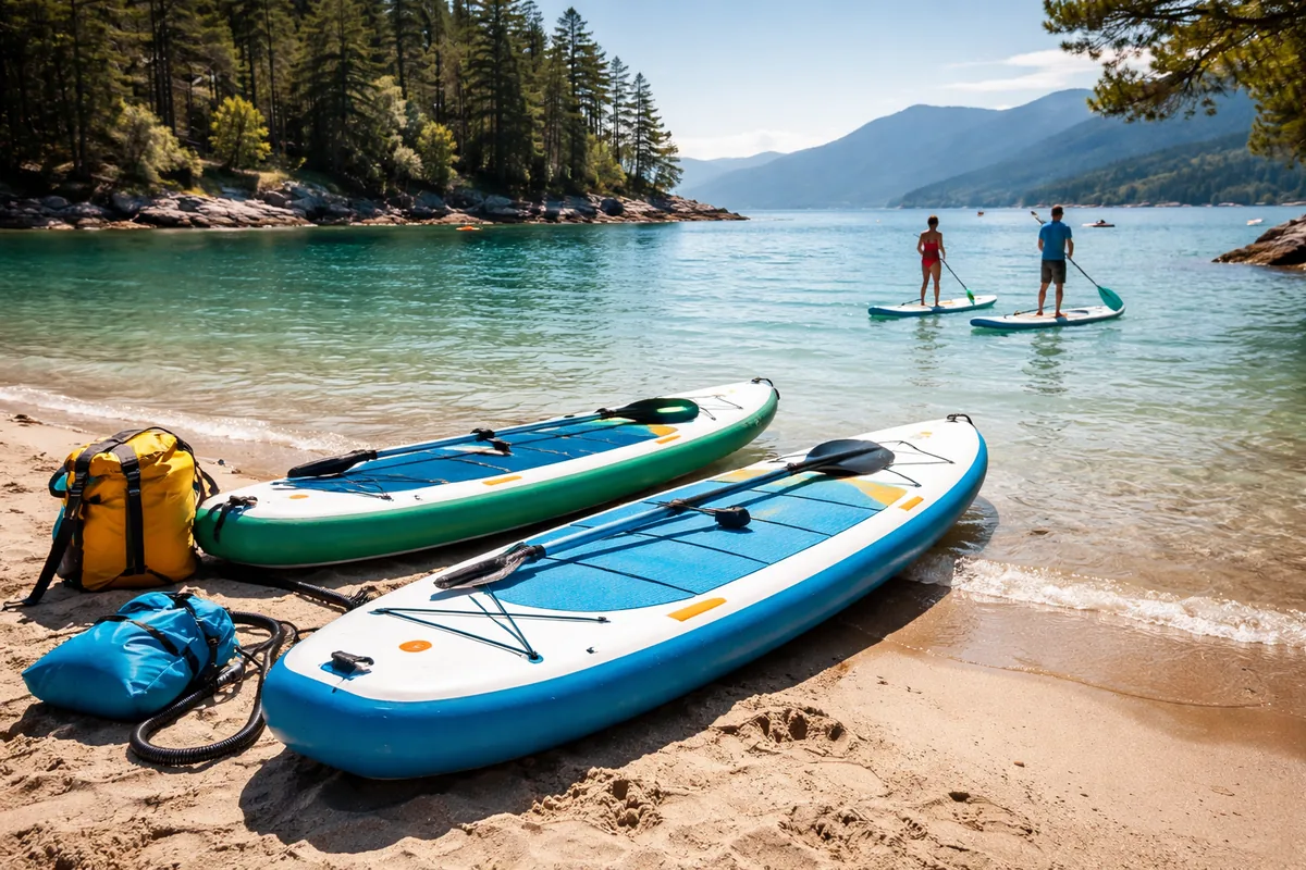 Quel type de paddle gonflable choisir pour des excursions à la journée